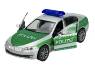 Samochody i pojazdy dla dzieci - WELLY BMW 535i F10 POLIZEI 1:34 43635 - miniaturka - grafika 1