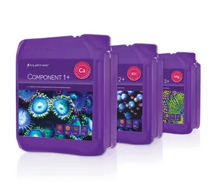 Aquaforest Aquaforest Component +1, +2, +3 (Zestaw Balinga 3x5l) AF COMPONENT 1+2+3+ 15L - Preparaty do akwarium - miniaturka - grafika 1