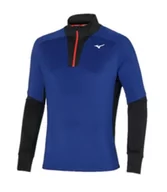 Koszulki męskie - Mizuno Męski warmalit HZ bieganie, niebieski sodalit, XL - miniaturka - grafika 1