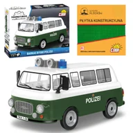 Klocki - Cobi 24596 Samochód Barkas B1000 Polizei Policja 157 El. - miniaturka - grafika 1
