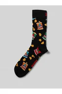 Skarpetki męskie - Skarpety z prążkowanym wykończeniem - Happy Socks - miniaturka - grafika 1