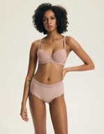 Biustonosze - Biustonosz usztywniany Collette Henderson brudny róż 65C - miniaturka - grafika 1