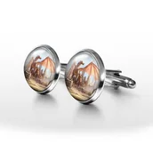 Spinki do mankietów i krawatów - Smok - spinki do mankietów - miniaturka - grafika 1