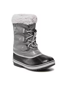 Sorel Śniegowce Yoot Pac Nylon Wp NY1962 Szary - Buty dla dziewczynek - miniaturka - grafika 1