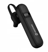 Słuchawki bluetooth - SWISSTEN Bluetooth headset caller / bluetooth bluetooth handsfree, regulacja głośności, czarna, bluetooth - miniaturka - grafika 1