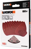 Akcesoria do elektronarzędzi - Zestaw papierów ściernych WORX WA2066 - miniaturka - grafika 1