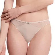 Majtki damskie - Variance Pure Stringi, beżowe złote, 36-38 damskie, Beżowy złoty, 34/36 - miniaturka - grafika 1