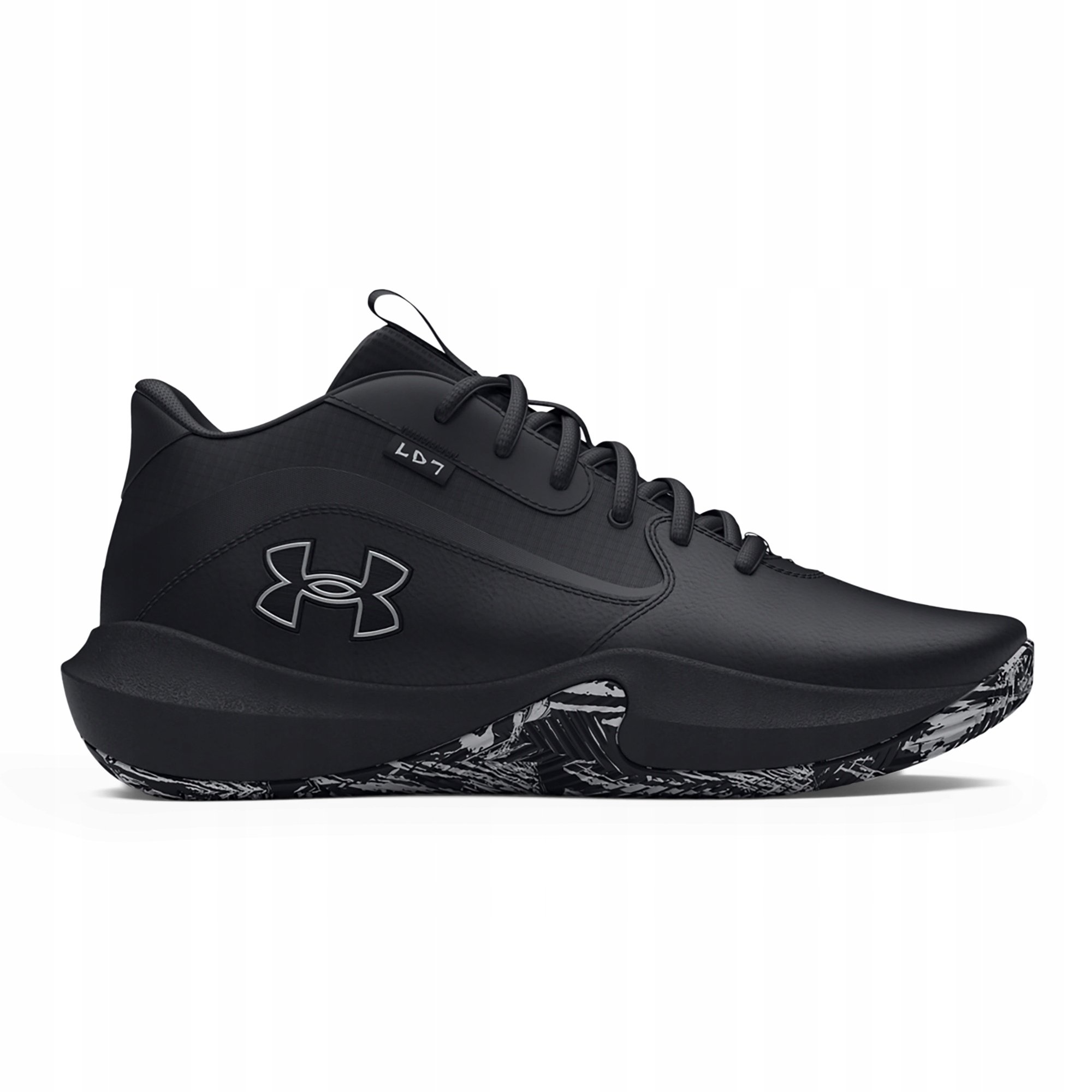 Buty do koszykówki uniseks Under Armour UA Lockdown 7 - czarne