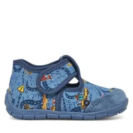 Buty dla chłopców - Kapcie Froddo Classic Slippers G1700411-1 M Niebieski - miniaturka - grafika 1