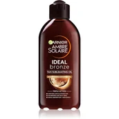 Balsamy i kremy do opalania - GARNIER Ambre Solaire Ideal Bronze Olejek Pielęgnacyjny Do Opalania 200ml - miniaturka - grafika 1