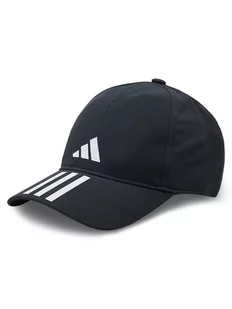 adidas Czapka z daszkiem 3-Stripes IC6520 Czarny - Czapki i chusty sportowe męskie - miniaturka - grafika 1