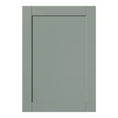 Fronty meblowe - Front szafki kuchennej GoodHome Ashmead 50 cm zielony - miniaturka - grafika 1