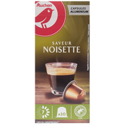 Kawa w kapsułkach i saszetkach - Auchan - Kawa w kapsułach Noisette - miniaturka - grafika 1
