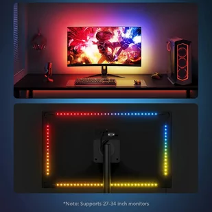 GOVEE H6609 GAMING LIGHT STRIP G1 FOR 27-34" MONITORS - Lampy pozostałe - miniaturka - grafika 4