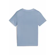 Odzież sportowa dziecięca - Dziecięca koszulka ESS z logo No. 1 PUMA Cool Blue - miniaturka - grafika 1