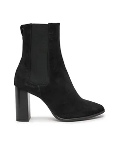 Calvin Klein Botki HW0HW02192 Czarny - Botki damskie - miniaturka - grafika 1