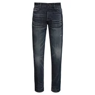 Spodenki męskie - BOSS Męskie spodnie jeansowe Re.Maine BC-BF, Medium Blue426., 36W / 32L - miniaturka - grafika 1
