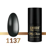 Lakiery hybrydowe - ChiodoPRO My Choice, Lakier Hybrydowy, 1137 Black Dress, 7ml - miniaturka - grafika 1