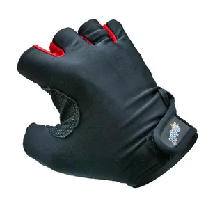RĘKAWICZKI SPORTOWE LYCRA r.XL czarne ALLRIGHT mod.065 - Rękawice do ćwiczeń - miniaturka - grafika 1