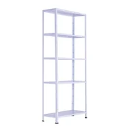 Szafy i regały magazynowe - Regał półkowy 1760x750x300 mm, 6 półek, nośność półek 75 kg, RAL 7031 - miniaturka - grafika 1