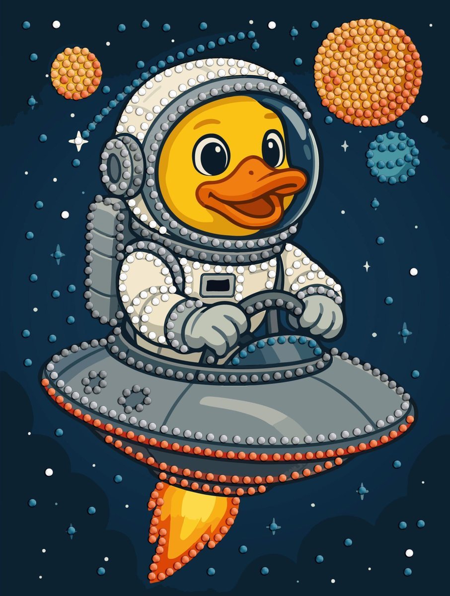 Mozaika diamentowa 15×20 cm częściowe wypełnienie –