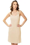 Bielizna nocna - Halka damska Cloe : Kolor - Beżowy, Rozmiar - 36 - miniaturka - grafika 1