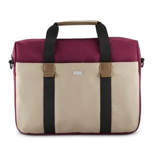 Torba na laptopa HAMA Silvan 15.6 - 16.2 cali Burgundowo-beżowy - Torby na laptopy - miniaturka - grafika 1