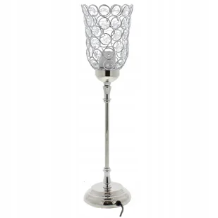 Lampa stołowa z osłoną z koralików Lumero Glamour - Lampy stojące - miniaturka - grafika 1
