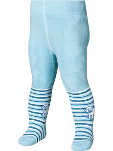 Playshoes Rajstopy termiczne w kolorze błękitnym - Rajstopy dziecięce - miniaturka - grafika 1