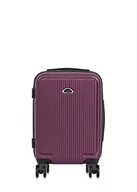 Walizki - OCHNIK Duża walizka | Twarda walizka | Materiał: ABS | Kolor: Bordowy | Rozmiar: L | Wymiary: 76x51x30cm | Pojemność: 97 litrów | 4 kółka | Wysoka jakość - miniaturka - grafika 1