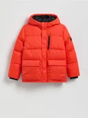 Kurtki i płaszcze dla chłopców - Reserved - Pikowana kurtka z ociepleniem - czerwony - miniaturka - grafika 1
