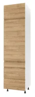 Meble kuchenne - Alba Słupek Wysoki Lewy Ds3-60-220 Blum Hikora - miniaturka - grafika 1