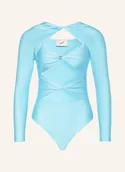 Body - Coperni Body Z Wycięciami blau - miniaturka - grafika 1