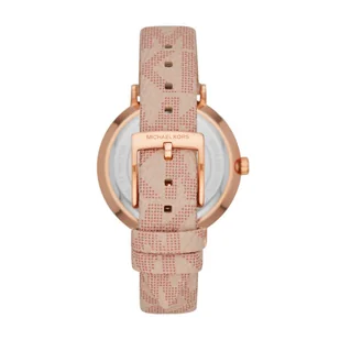 Pasek do zegarka Michael Kors MK7130 różowy skórzany 16 mm - Akcesoria do zegarków - miniaturka - grafika 1