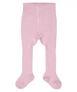FALKE Unisex dziecięce przytulne rajstopy żebrowe zrównoważona bawełna kaszmir beżowy niebieski różowy grube ciepłe termiczne nieprzezroczyste wzorzyste wysoki stan idealne na jesień i zimę 1 para - Rajstopy - miniaturka - grafika 1