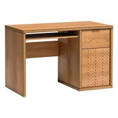 Biurka - Biurko drewniane FONTI F-14 / Dąb karmel - miniaturka - grafika 1