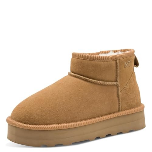 Marco Tozzi Damskie 2-26481-45 modne kozaki, koniak, 38 EU, koniak, 38 EU