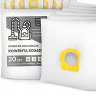 Worki do odkurzaczy - 20x Worek do Odkurzacza Rowenta RO5651 Syntetyczny Mikrowłókna Duży Work G9 - miniaturka - grafika 1
