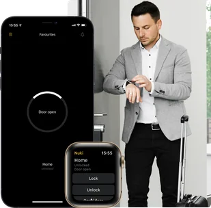 Nuki Smart Door (z zamkiem KFV) - Systemy inteligentnych domów - miniaturka - grafika 6