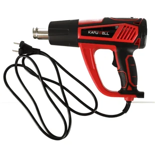 KAFUWELL Opalarka elektryczna z regulacja tempratury 0-600 st. C przepływ powietrza 300-500 l/min + 4 wymienne końcówki 1850W - Narzędzia warsztatowe KAFUWELL Opalarka elektryczna z regulacja tempratury 0-600 st. C przepływ powietrza 300-500 l/min + 4 wymienne końcówki 1850W - Narzędzia warsztatowe - miniaturka - grafika 7