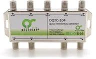 Akcesoria TV-SAT - Digitsat Sumator RTV/SAT x4 DQTC-104 wewnętrzny - miniaturka - grafika 1