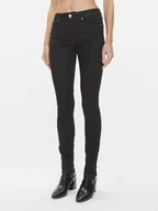 Spodnie damskie - Tommy Hilfiger Jeansy Como WW0WW39606 Czarny Skinny Fit - miniaturka - grafika 1