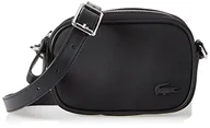 Torebki damskie - Lacoste NF4253DB, Damska torba Crossover Bag, czarna, czarny - miniaturka - grafika 1