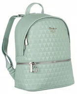 Plecaki - Miejski plecaczek damski ze skóry ekologicznej — David Jones - miniaturka - grafika 1