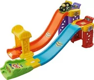 Tory, garaże, parkingi - Vtech Tut Tut Tor z rampą 60554 - miniaturka - grafika 1
