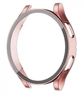 Akcesoria do smartwatchy - Etui + Szkło 2W1 Do Samsung Galaxy Watch 4 / 5 40Mm Rose Gold - miniaturka - grafika 1