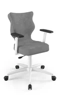 Fotele i krzesła biurowe - Entelo, Krzesło obrotowe Perto Plus biały Cloud 03 rozmiar 6 - miniaturka - grafika 1