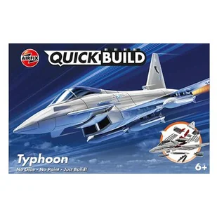 AirFix Eurofighter Typhoon (seria Quick Build) J6002 - Modele do sklejania - miniaturka - grafika 1