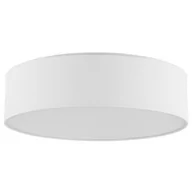 Lampy sufitowe - Beliani Lampa wisząca biała RENA - miniaturka - grafika 1