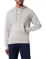 Bluzy męskie - BOSS Męska bluza z kapturem Wefadehoody, Open Grey, XXL (DE) - miniaturka - grafika 1